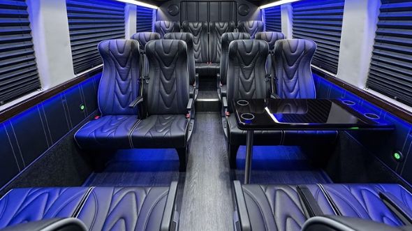 fort collins 20 passenger sprinter van interior