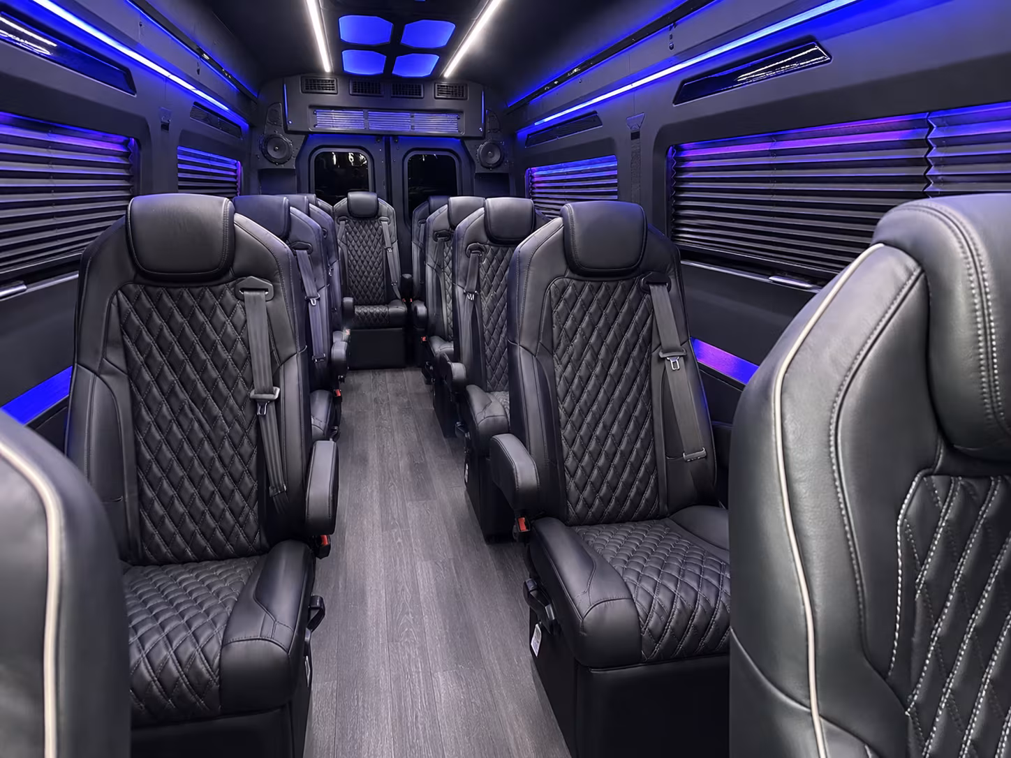 fort collins 20 passenger sprinter van interior
