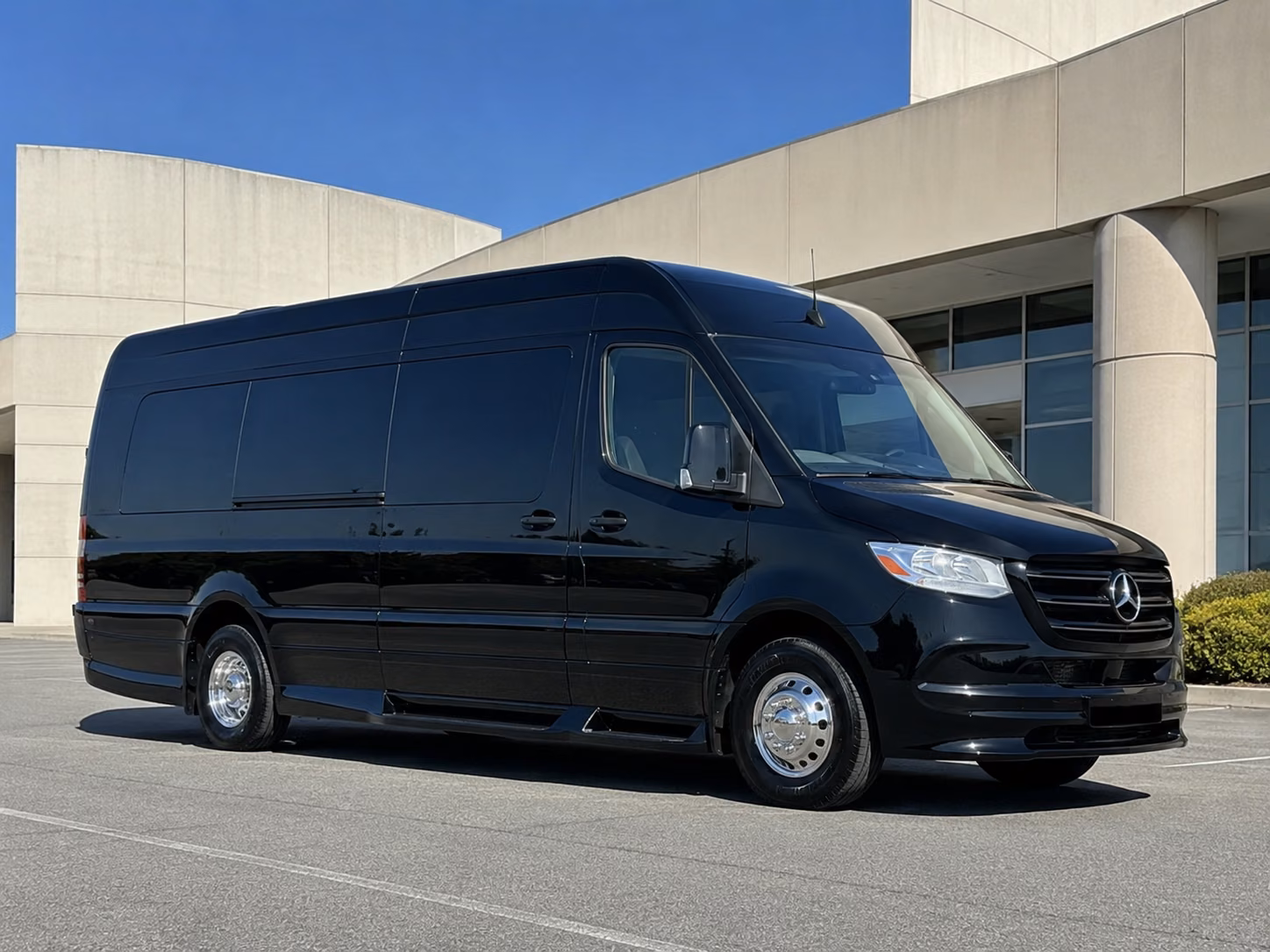 multi stop and hotel block airport sprinter van shuttles in fort collins